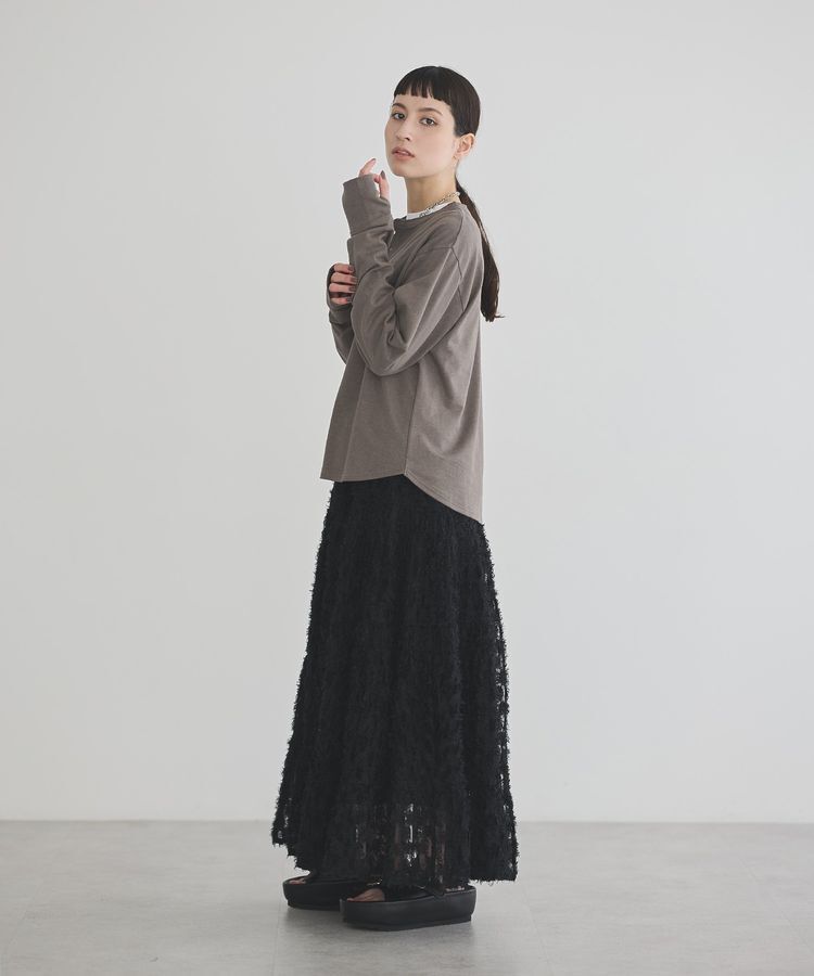 GARAGE OF GOOD CLOTHING「【日本製】ヘンプジャージーヘンリーネックプルオーバー」|Tシャツ・カットソー|