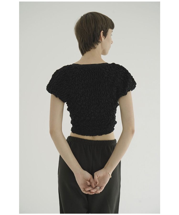 GARAGE OF GOOD CLOTHING「【CLANE】SHIRRING PUFF TOPS」|シャツ・ブラウス|