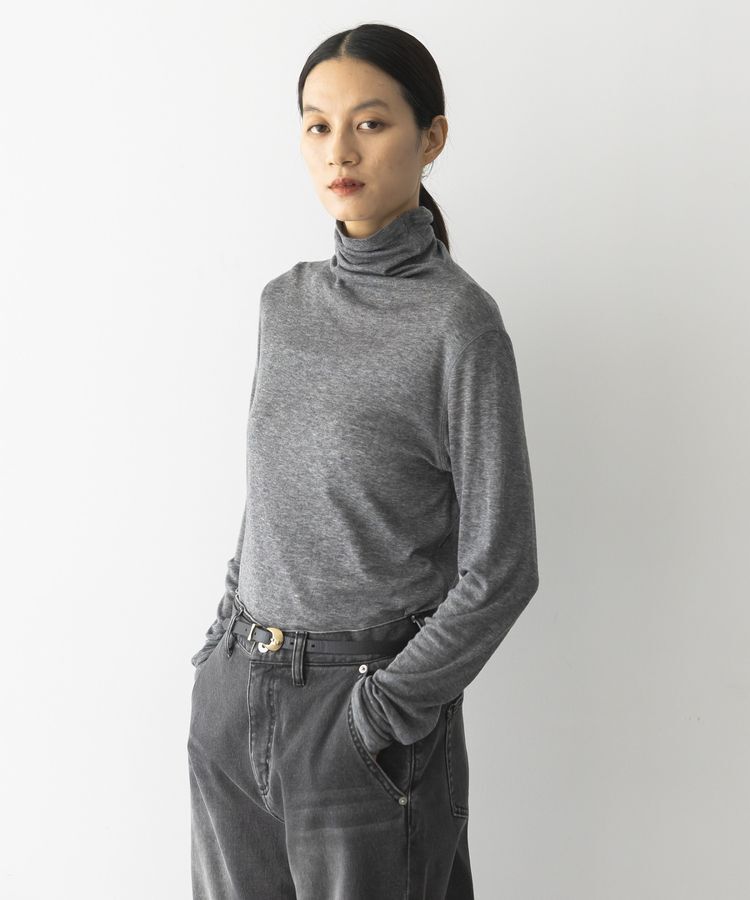 GARAGE OF GOOD CLOTHING「ウール混シアーハイネックプルオーバー」|Tシャツ・カットソー|