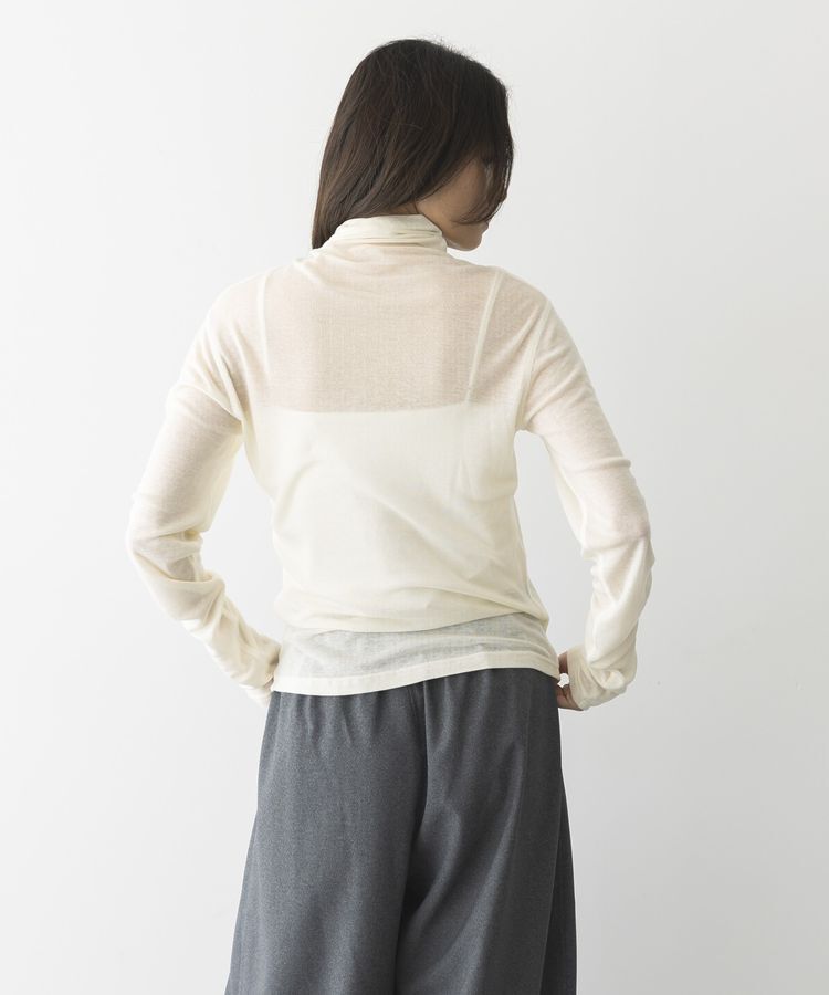 GARAGE OF GOOD CLOTHING「ウール混シアーハイネックプルオーバー」|Tシャツ・カットソー|