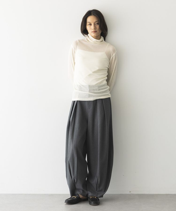 GARAGE OF GOOD CLOTHING「ウール混シアーハイネックプルオーバー」|Tシャツ・カットソー|