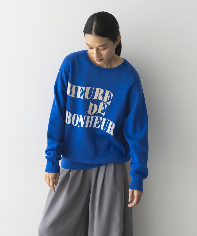 GARAGE OF GOOD CLOTHING「ジャガードロゴニットプルオーバー」|ニット・セーター|