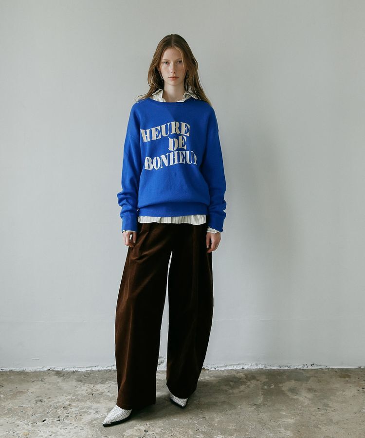 GARAGE OF GOOD CLOTHING「ジャガードロゴニットプルオーバー」|ニット・セーター|