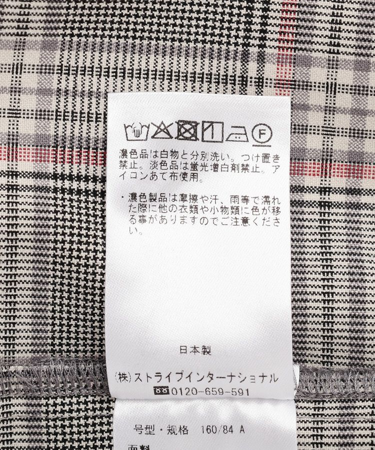 GARAGE OF GOOD CLOTHING「【日本製】チェックオーバーサイズシングル前ジャケット」|テーラードジャケット|