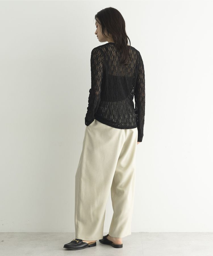 GARAGE OF GOOD CLOTHING「ストレッチレースクルーネックプルオーバー」|Tシャツ・カットソー|