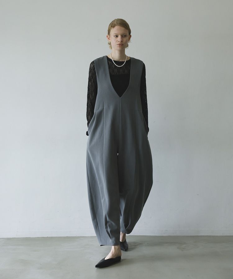 GARAGE OF GOOD CLOTHING「ストレッチレースクルーネックプルオーバー」|Tシャツ・カットソー|