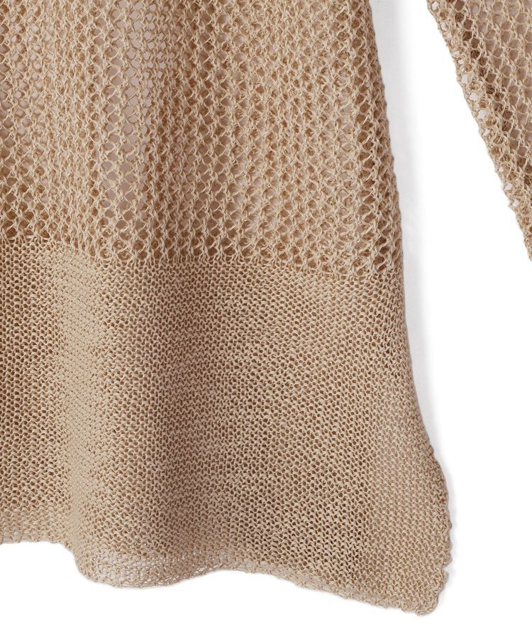 GARAGE OF GOOD CLOTHING「ストローヤーンメッシュプルオーバー」|ニット・セーター|