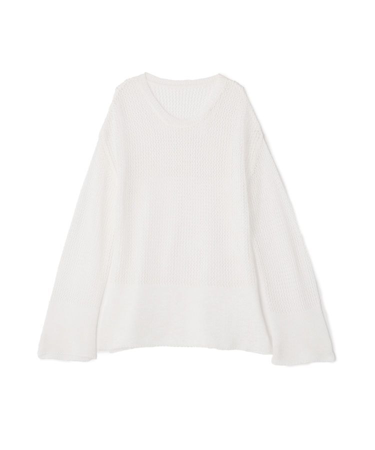 GARAGE OF GOOD CLOTHING「ストローヤーンメッシュプルオーバー」|ニット・セーター|