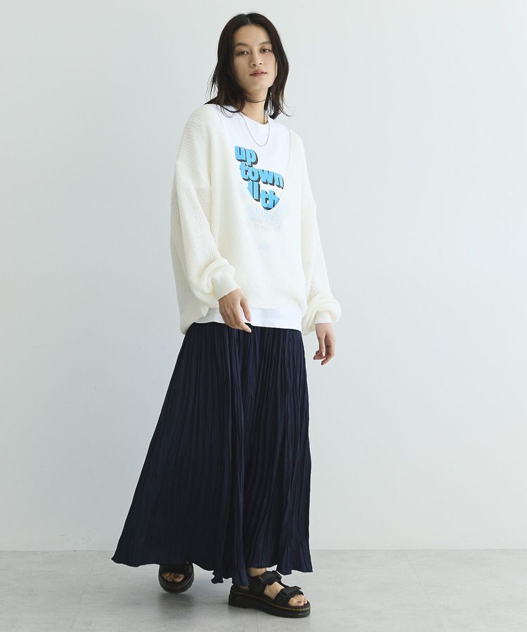 GARAGE OF GOOD CLOTHING「プリーツワッシャースカート」|スカート|