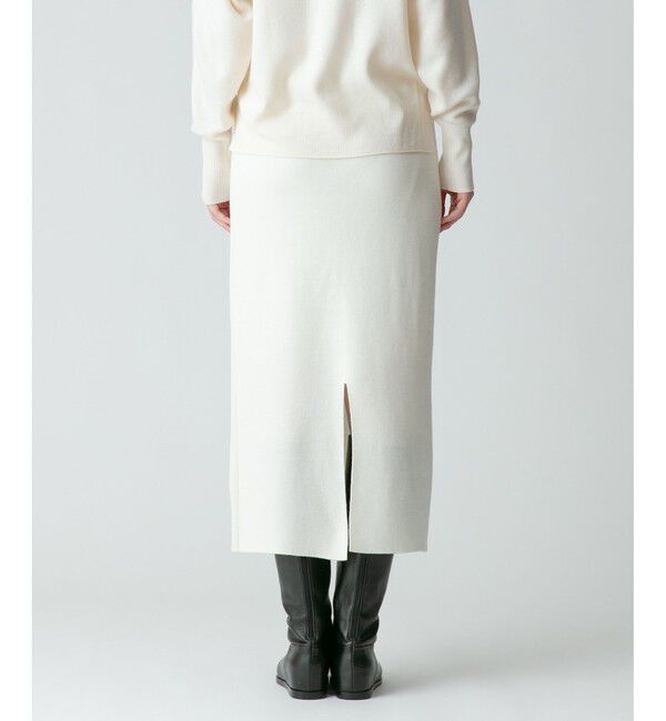 allureville「【セットアップ対応商品】ウールスムースタイトスカート」|スカート|