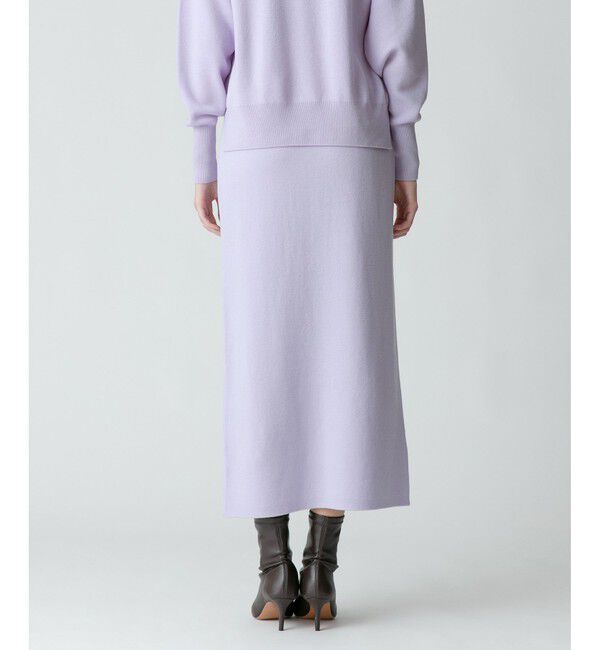 allureville「【セットアップ対応商品】ウールスムースタイトスカート」|スカート|