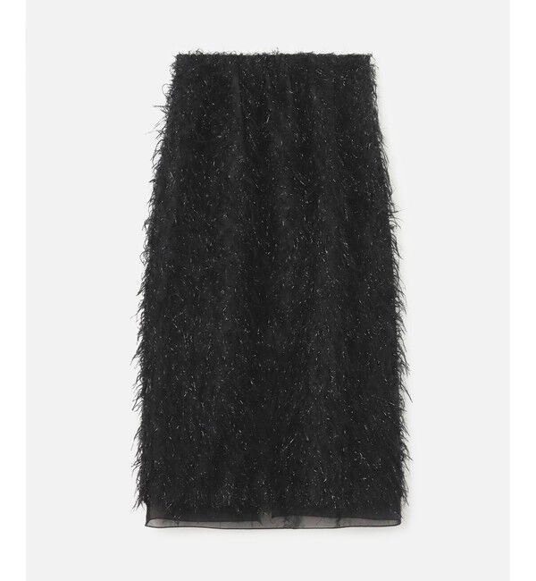 allureville「フェザージャガード Iラインスカート」|スカート|