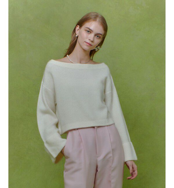 LOULOU WILLOUGHBY「【LOULOU WILLOUGHBY】MOU CODEプルオーバー」|Tシャツ・カットソー|