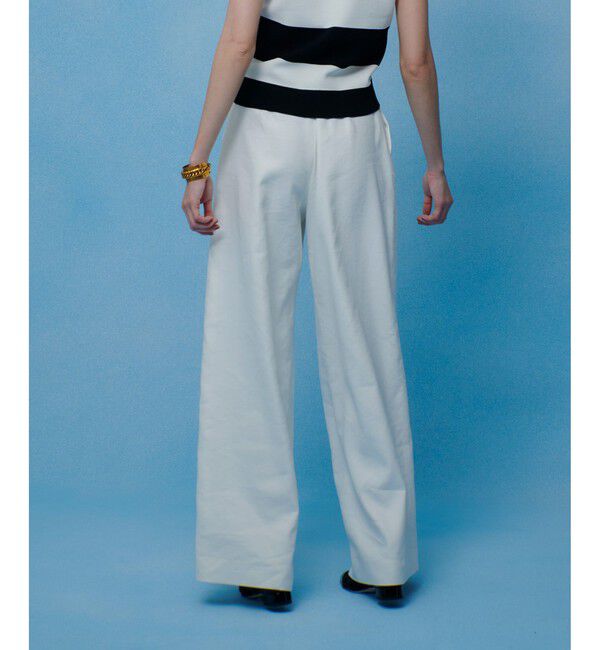 LOULOU WILLOUGHBY「【LOULOU WILLOUGHBY】NALYA リネンストレッチワイドパンツ」|その他|