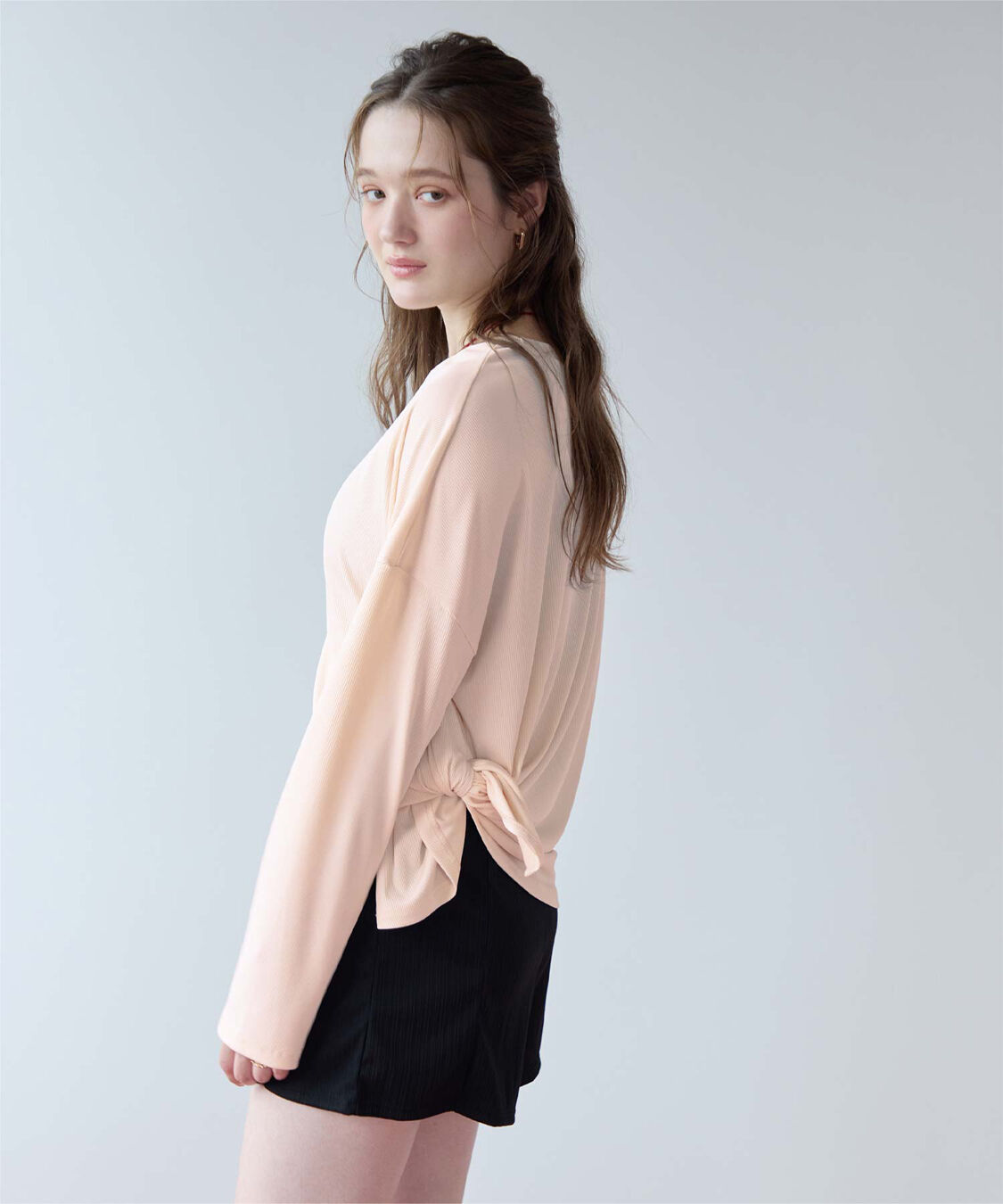 SEA DRESS「サイドスリットトップス/ラッシュガード」|ビキニトップス|