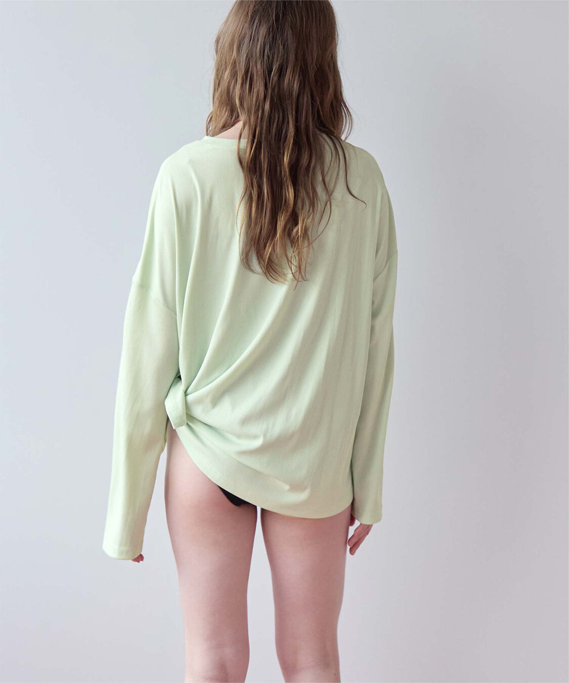 SEA DRESS「サイドスリットトップス/ラッシュガード」|ビキニトップス|