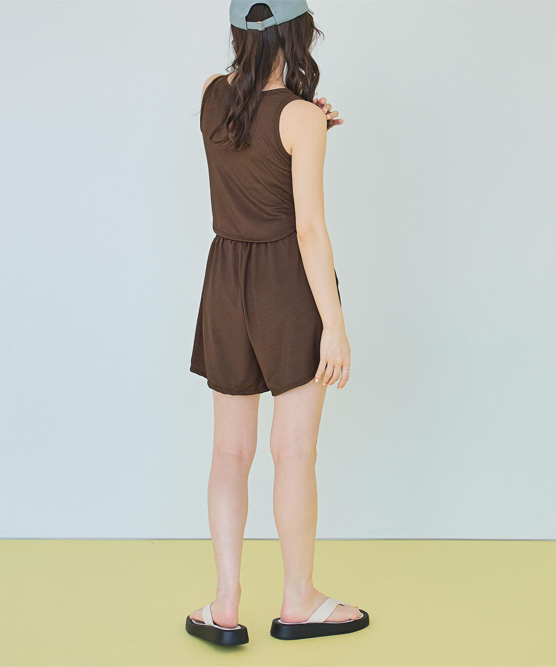 SEA DRESS「3点セット/ショートパンツ&times;タンクトップビキニ/水着」|ビキニ|