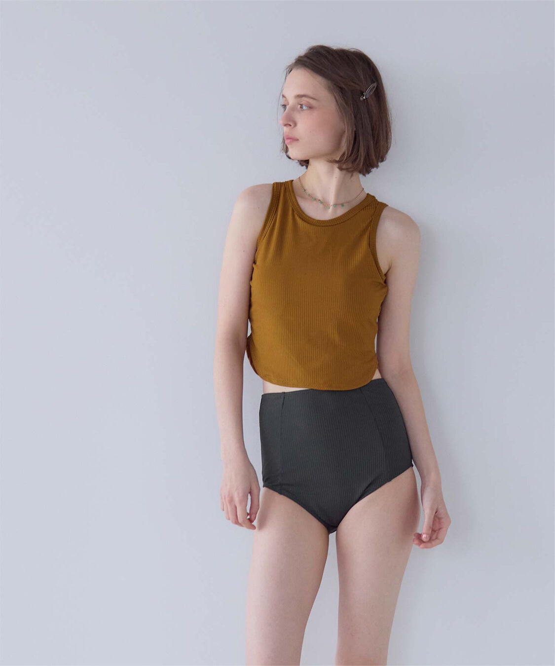 SEA DRESS「3点セット/ショートパンツ&times;タンクトップビキニ/水着」|ビキニ|