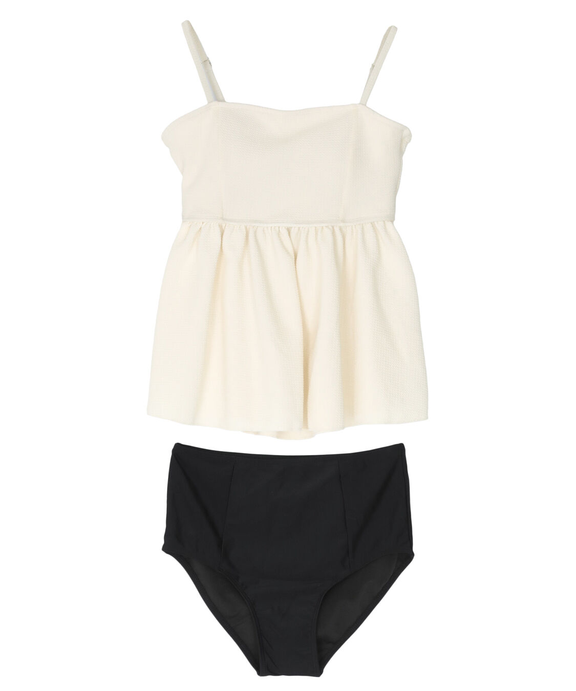 titivate「ペプラムギャザーデザインビスチェビキニ」|ビキニ|