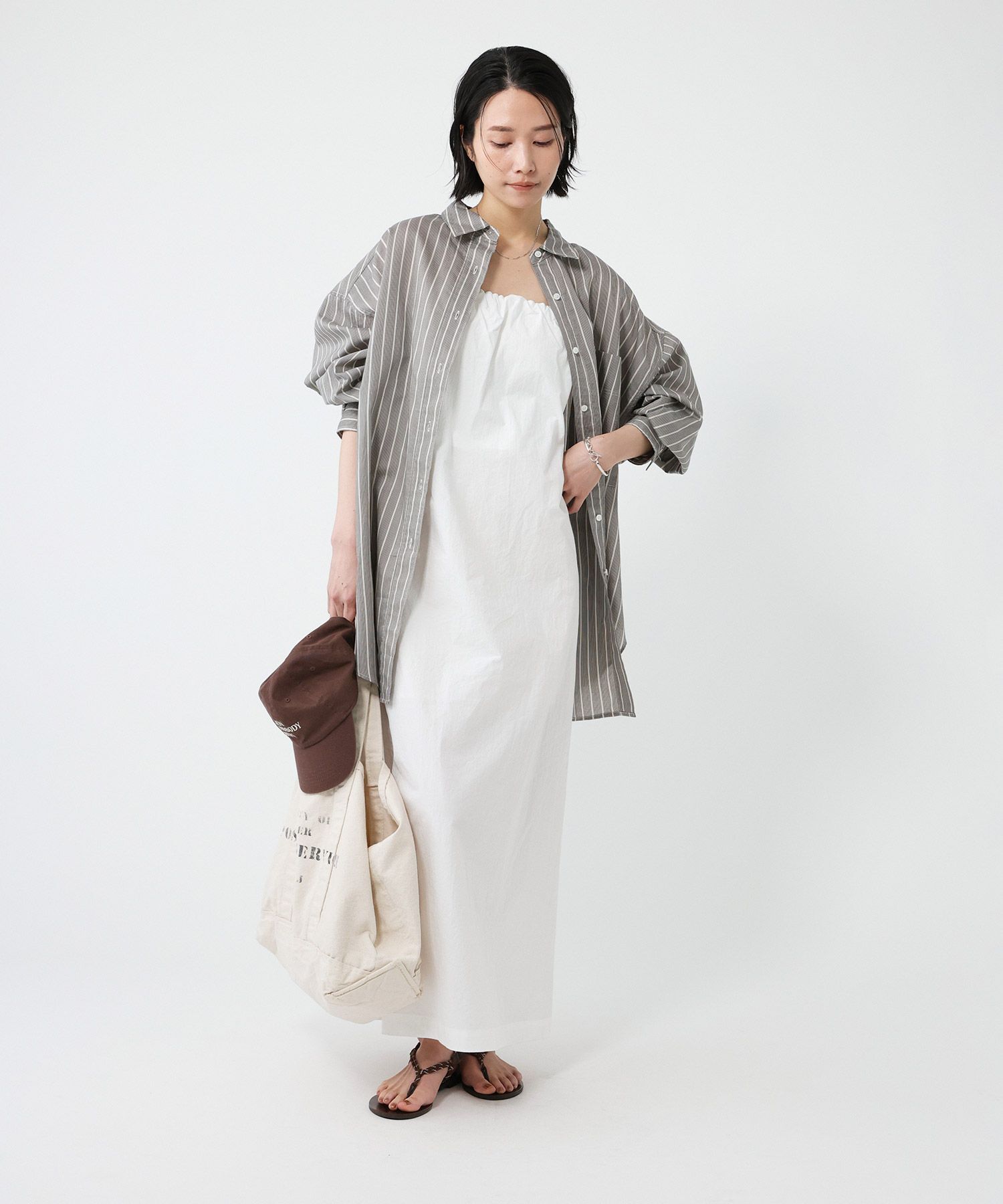 BABYLONE「【柳橋唯さんコラボアイテム】マルチWAYキャミワンピース」|ワンピース|