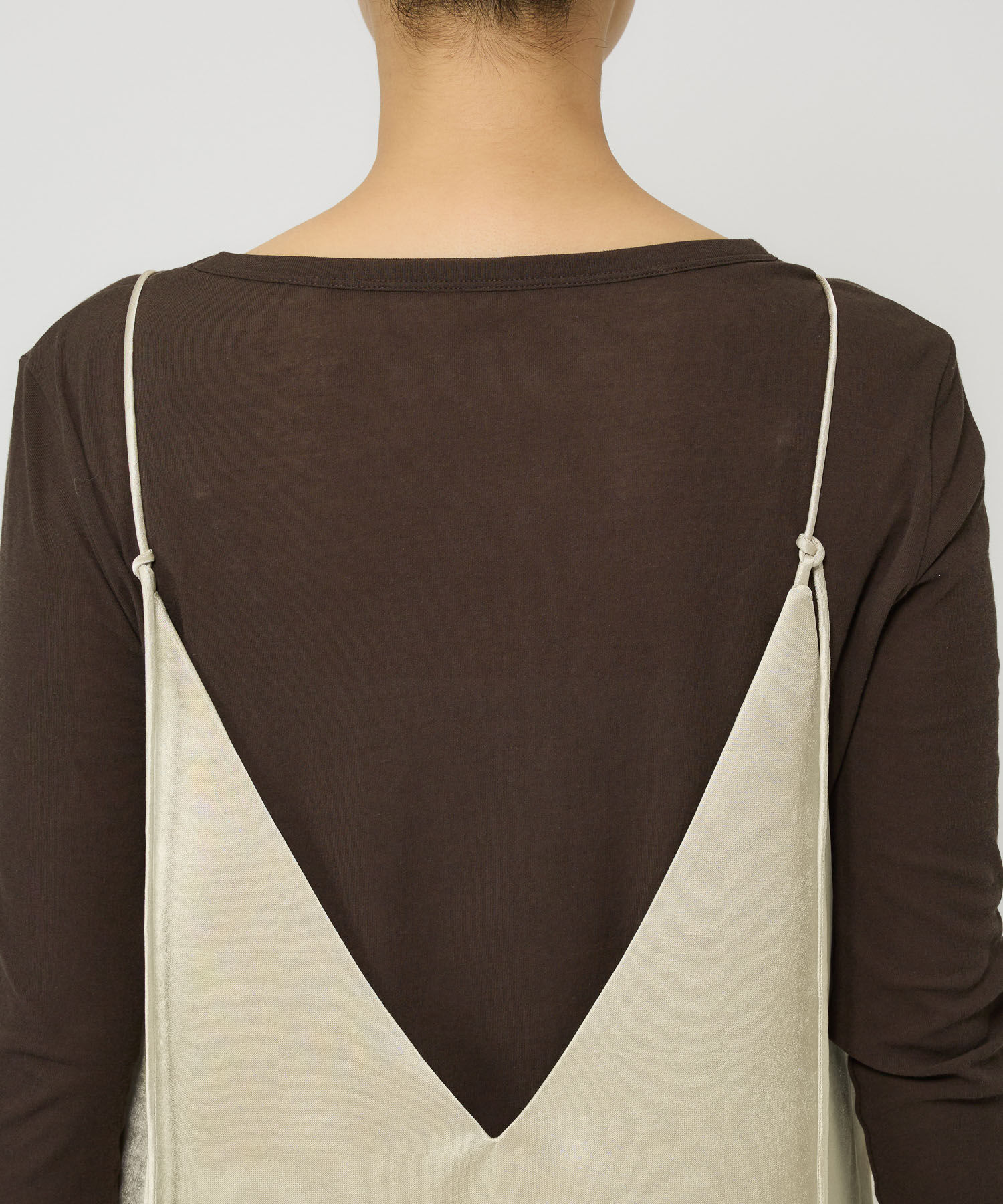 BABYLONE「サテンキャミワンピース」|ワンピース|