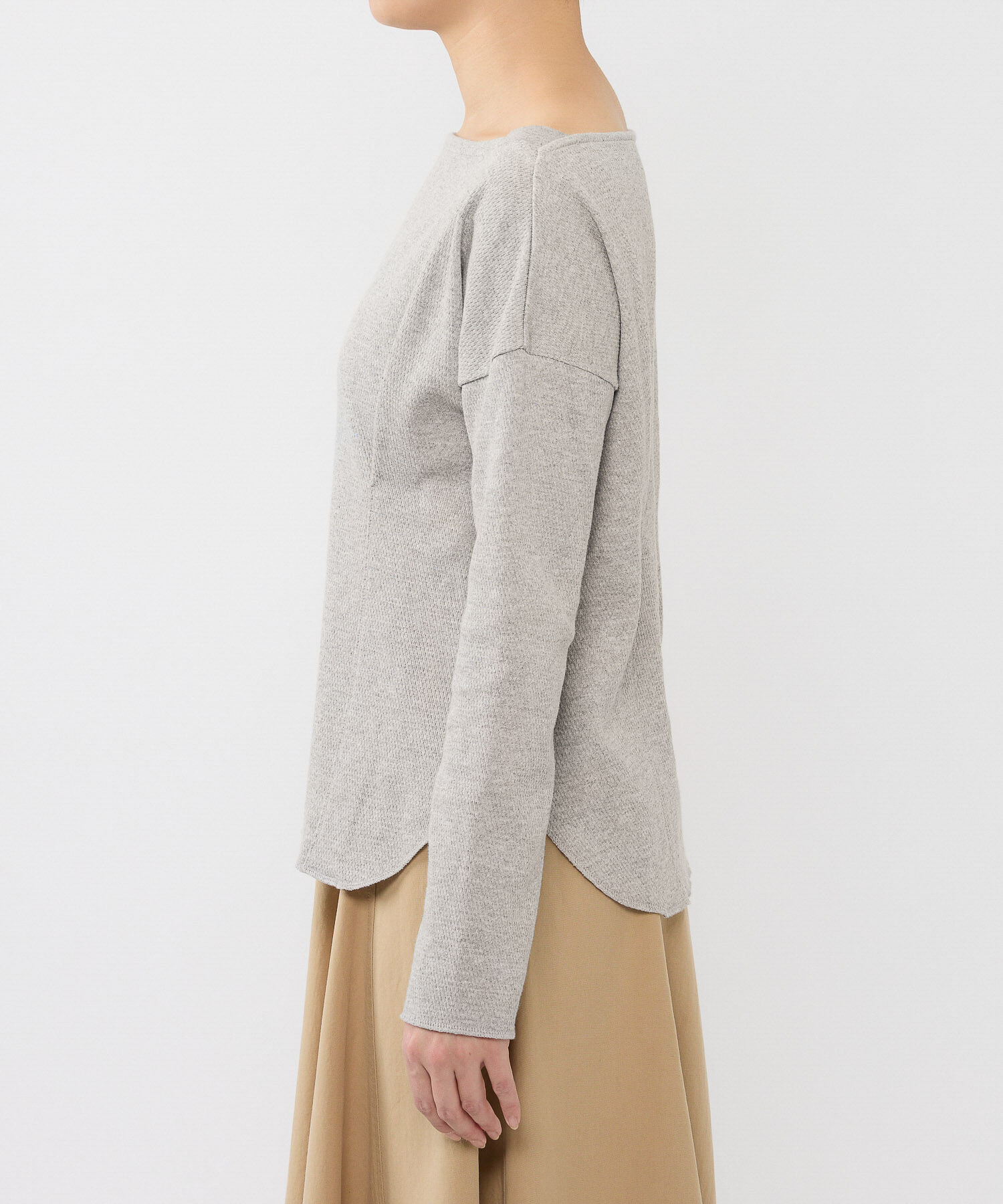 BABYLONE「コットンハニカムプルオーバー」|Tシャツ・カットソー|