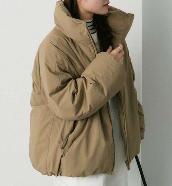 フレンチダックダウンジップアップジャケット｜ルミネのファッション