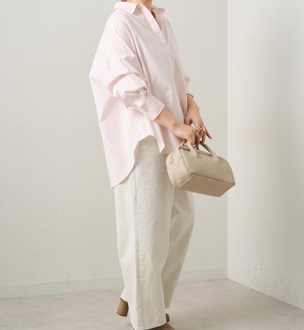  「リヨセルコットンオーバーシャツ」|シャツ・ブラウス|