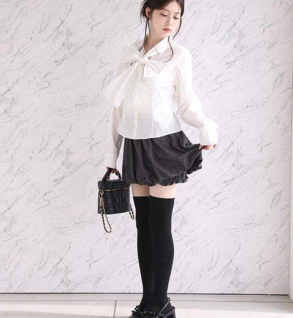  「バルーンミニスカート／サイズ展開あり」|スカート|
