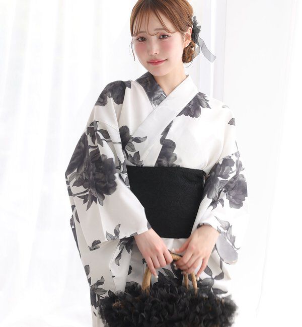  「【接触冷感/吸水速乾】浴衣≪一人で着られる/二部式浴衣(スカートタイプ)≫」|その他|