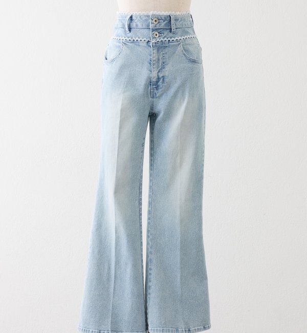  「ウエストレースフレアデニム」|その他|
