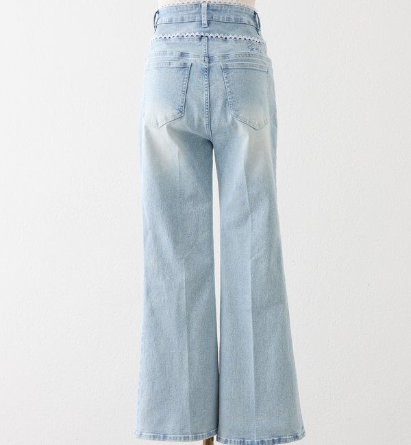  「ウエストレースフレアデニム」|その他|