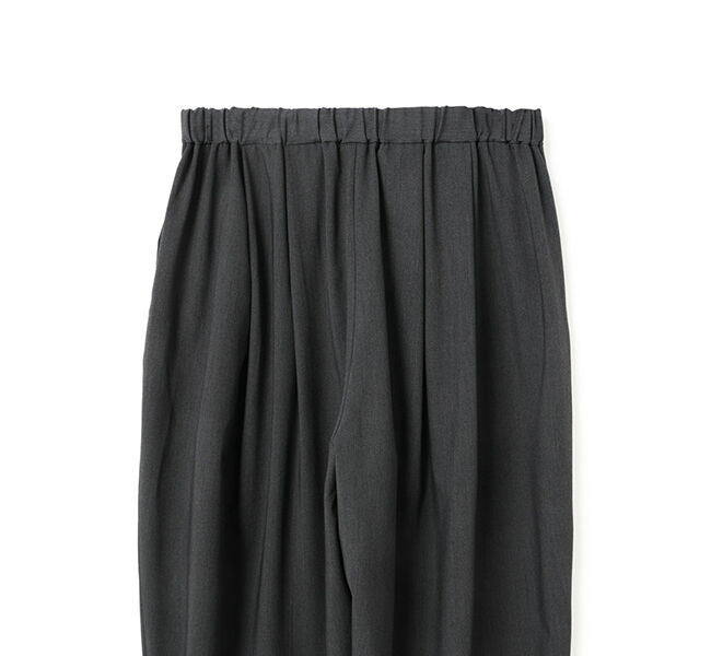 mizuiro ind「mizuiro ind ワイドタックパンツ」|その他|