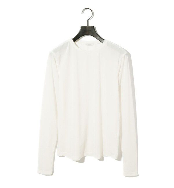 MIDIUMISOLID「MIDIUMISOLID for Ladies シアーベロアプルオーバー」|Tシャツ・カットソー|