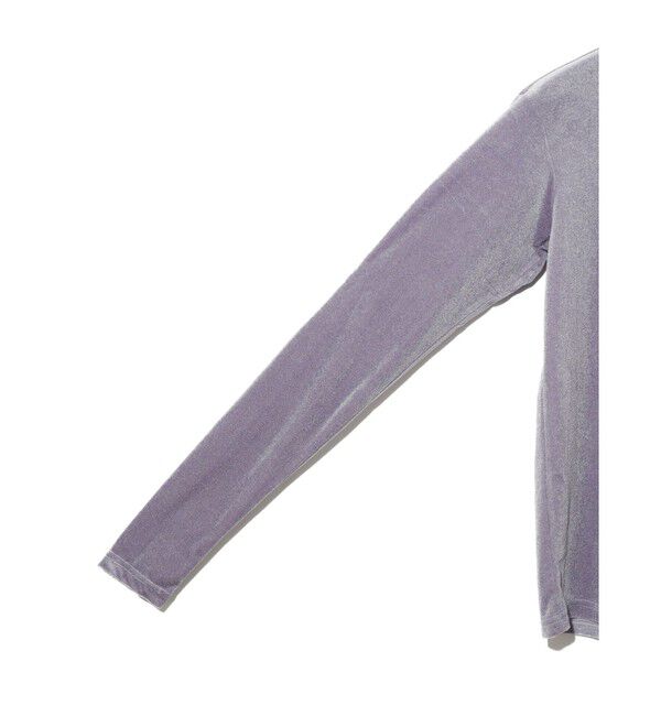 MIDIUMISOLID「MIDIUMISOLID for Ladies シアーベロアプルオーバー」|Tシャツ・カットソー|