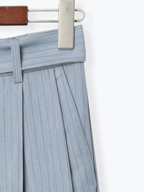 Te chichi「ピンストライプタックワイドパンツ」|その他|
