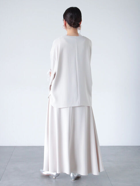 sm2rhythm「【セレモニーアイテム】ジョーゼットスカート(セットアップ可)」|スカート|