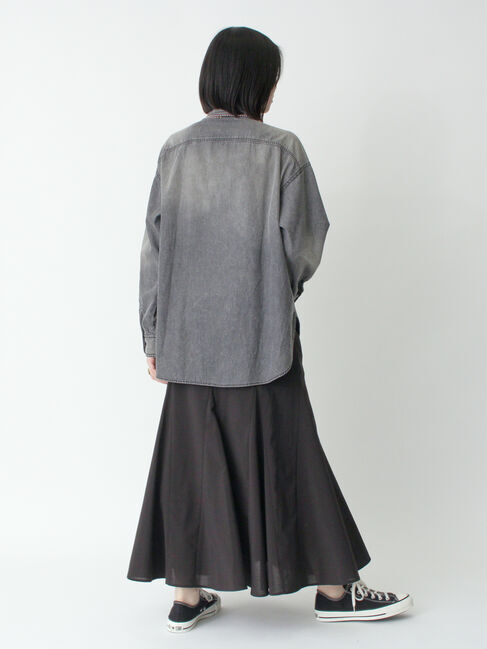 sm2rhythm「リネン混フレアスカート(セットアップ可)」|スカート|