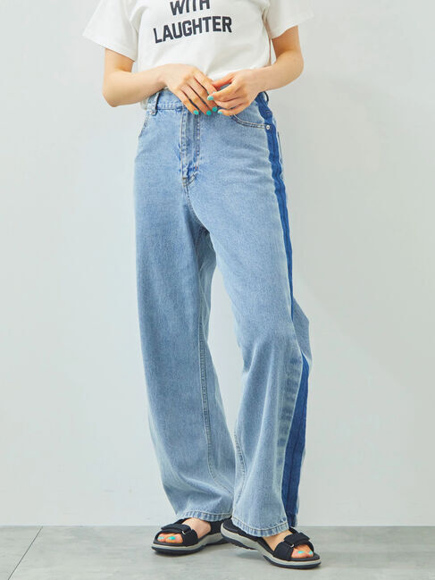 SM2「デニム配色ラインパンツ」|その他|