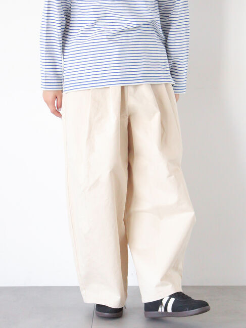 Samansa Mos2「【M/Lサイズ】タックワイドパンツ」|その他|