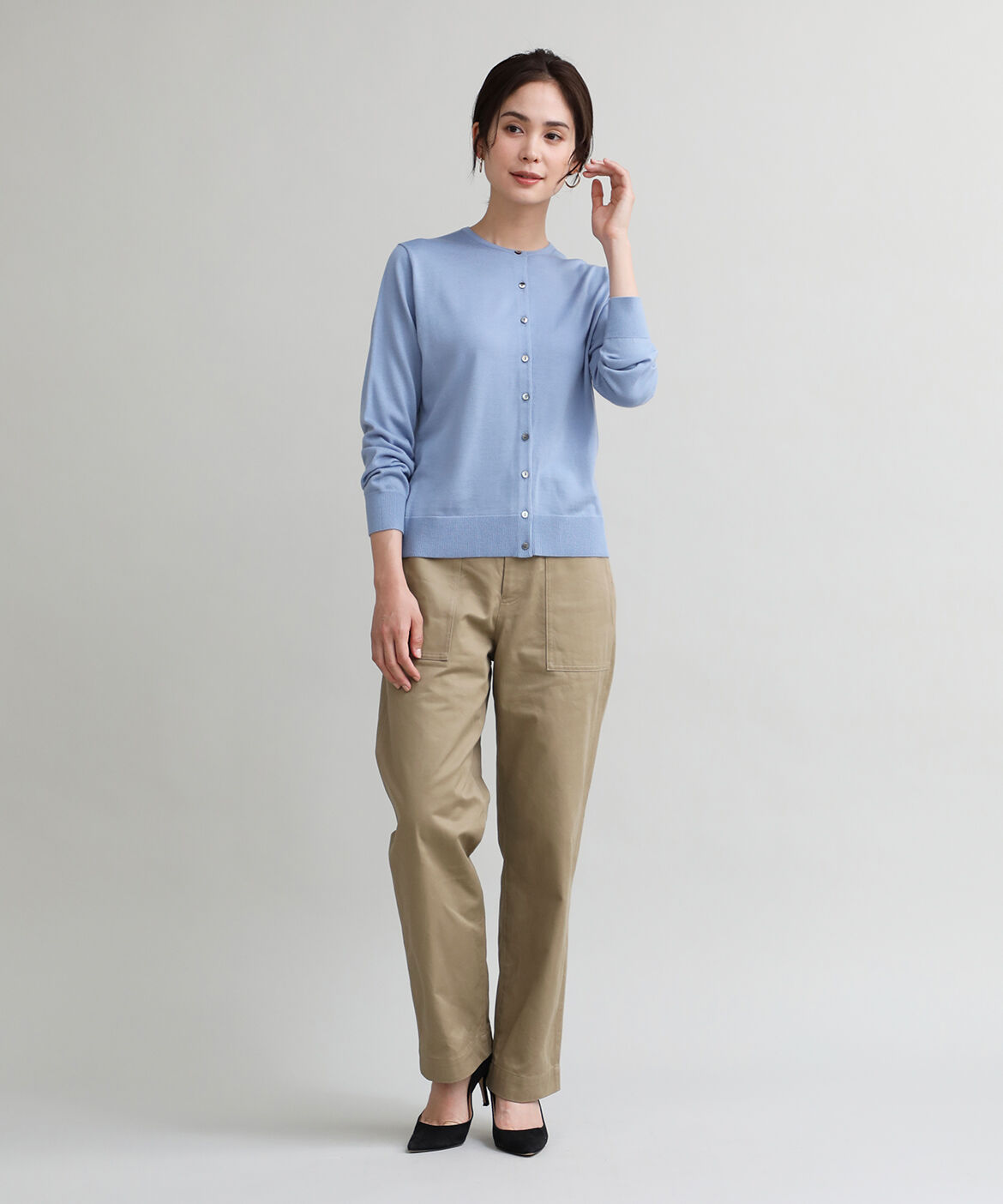 DAY by DAY it&rsquo;s international「クルーネックカーディガン《HARMONY》」|カーディガン|