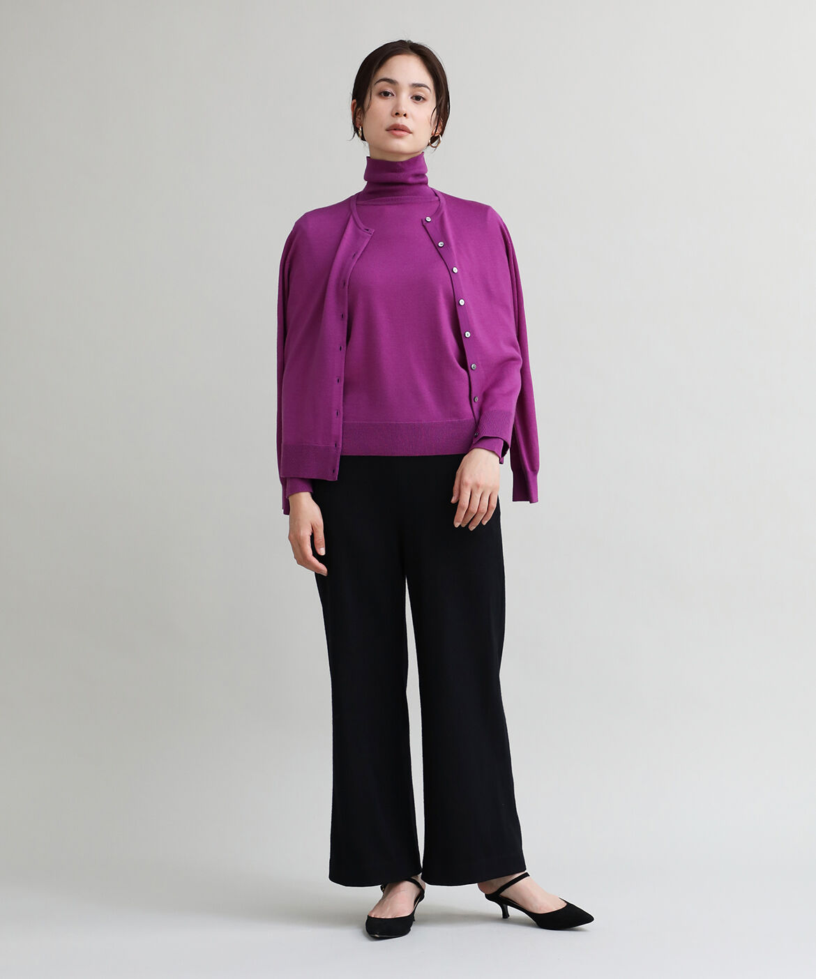 DAY by DAY it&rsquo;s international「クルーネックカーディガン《HARMONY》」|カーディガン|