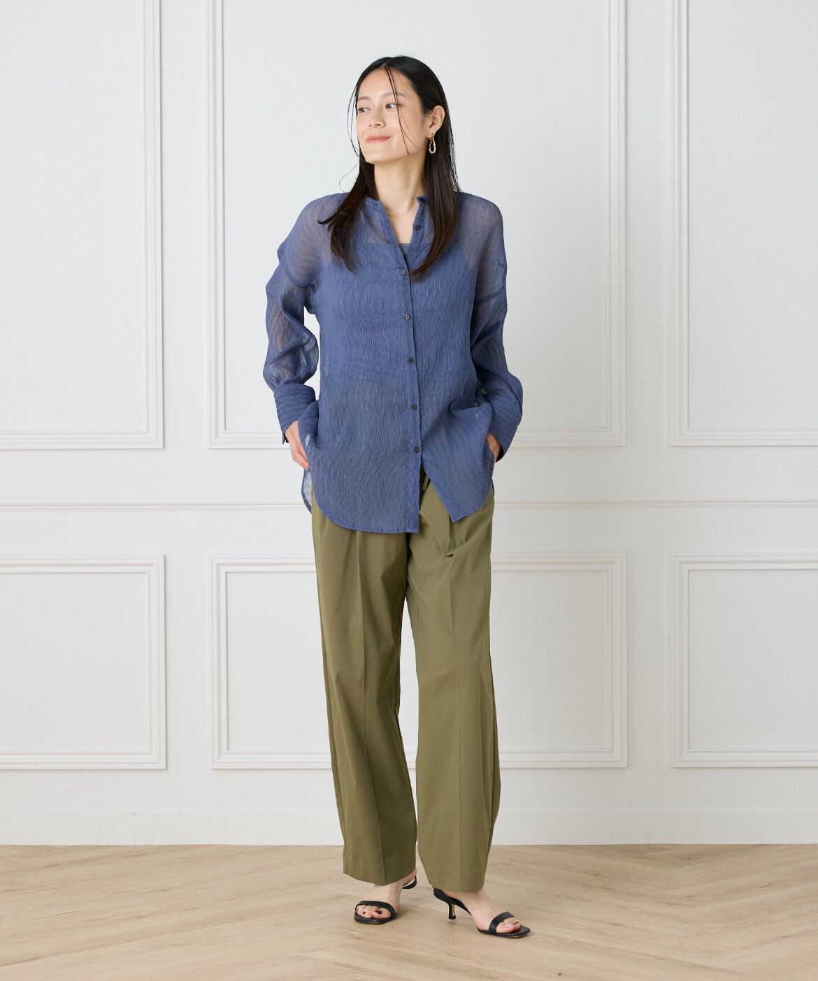 DAY by DAY it&rsquo;s international「タックテーパードイージーパンツ」|スラックス|