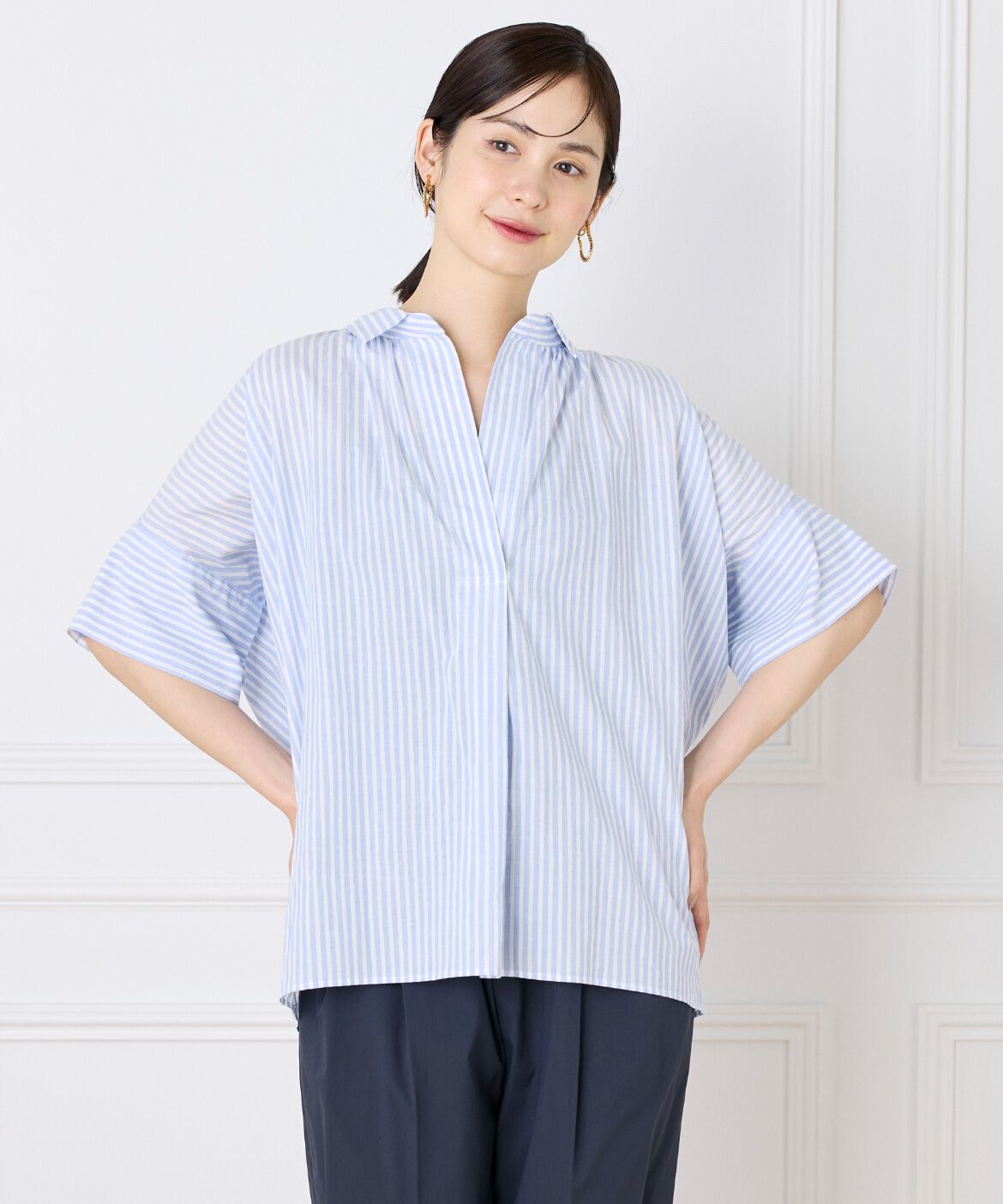 DAY by DAY it&rsquo;s international「オーバーサイズスキッパーシャツ」|シャツ・ブラウス|