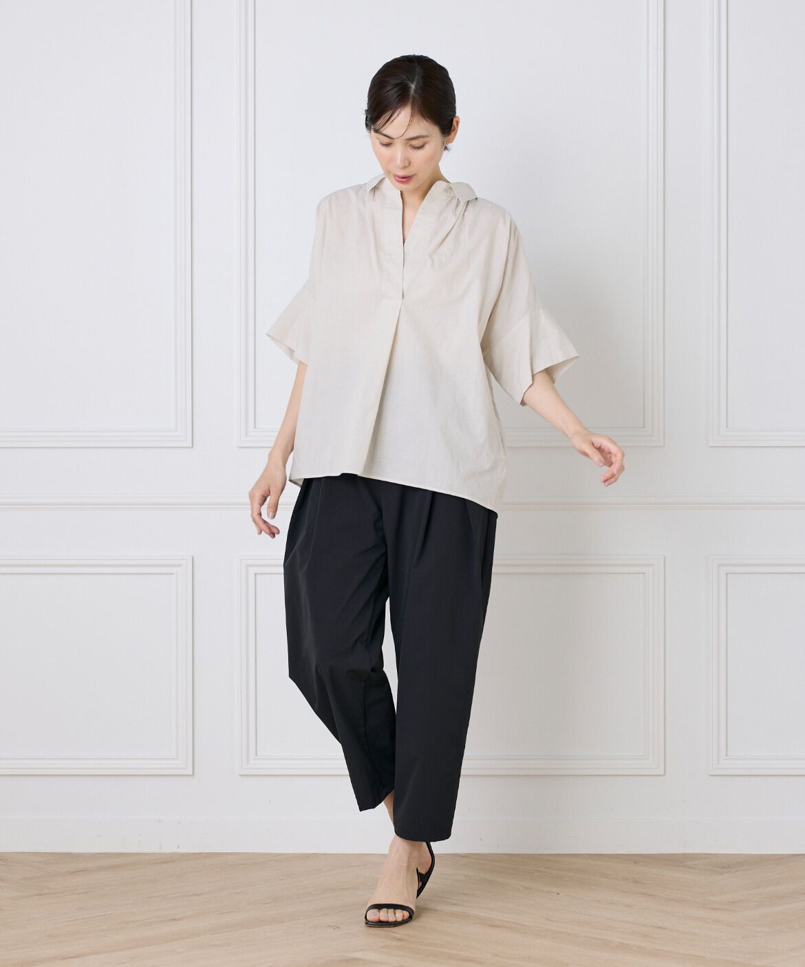 DAY by DAY it&rsquo;s international「オーバーサイズスキッパーシャツ」|シャツ・ブラウス|