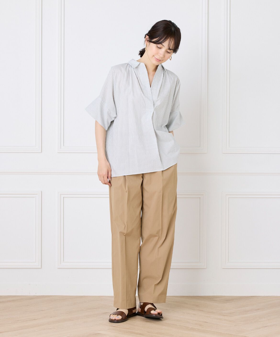 DAY by DAY it&rsquo;s international「オーバーサイズスキッパーシャツ」|シャツ・ブラウス|