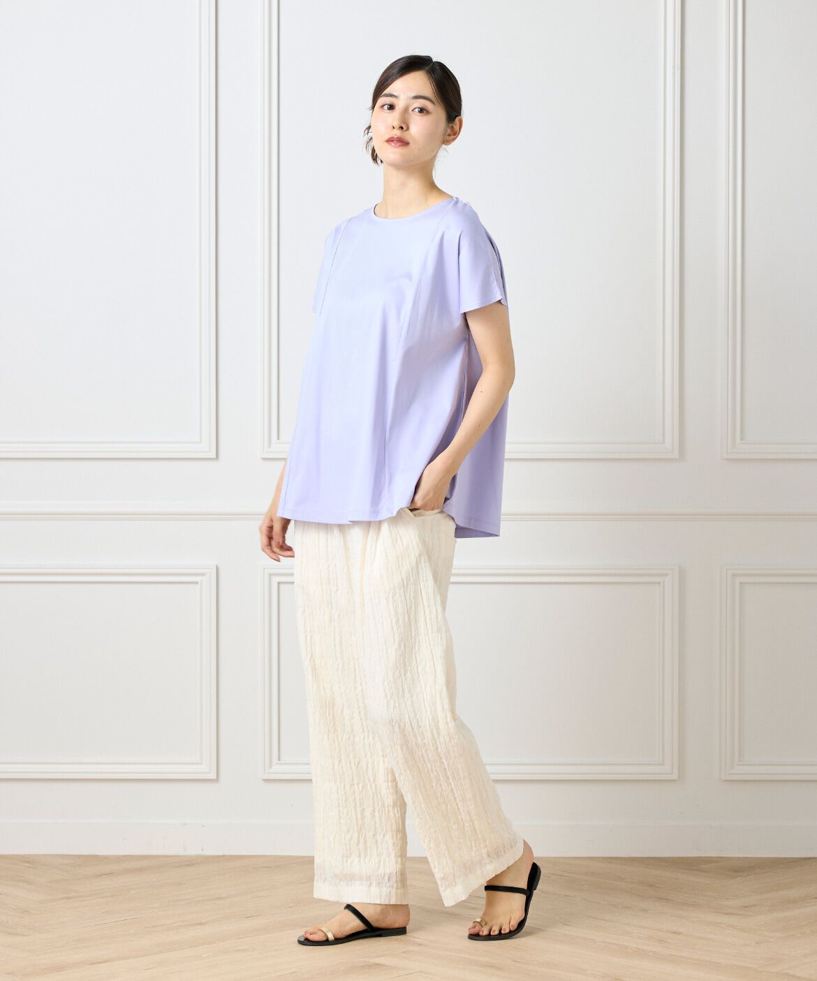 DAY by DAY it&rsquo;s international「裾フレアープルオーバー」|Tシャツ・カットソー|