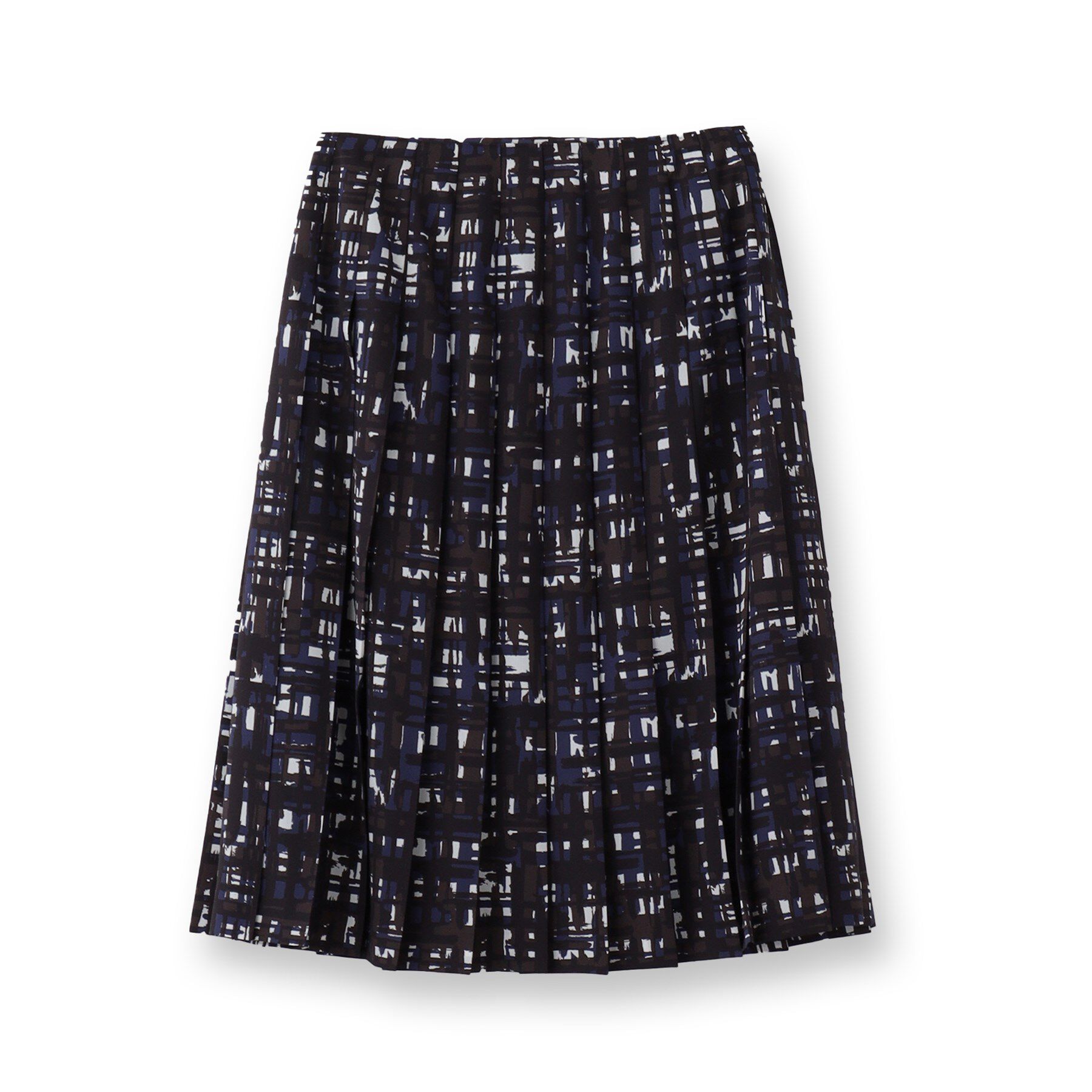 UNTITLED「【セットアップ可能】チェックプリント プリーツスカート」|スカート|