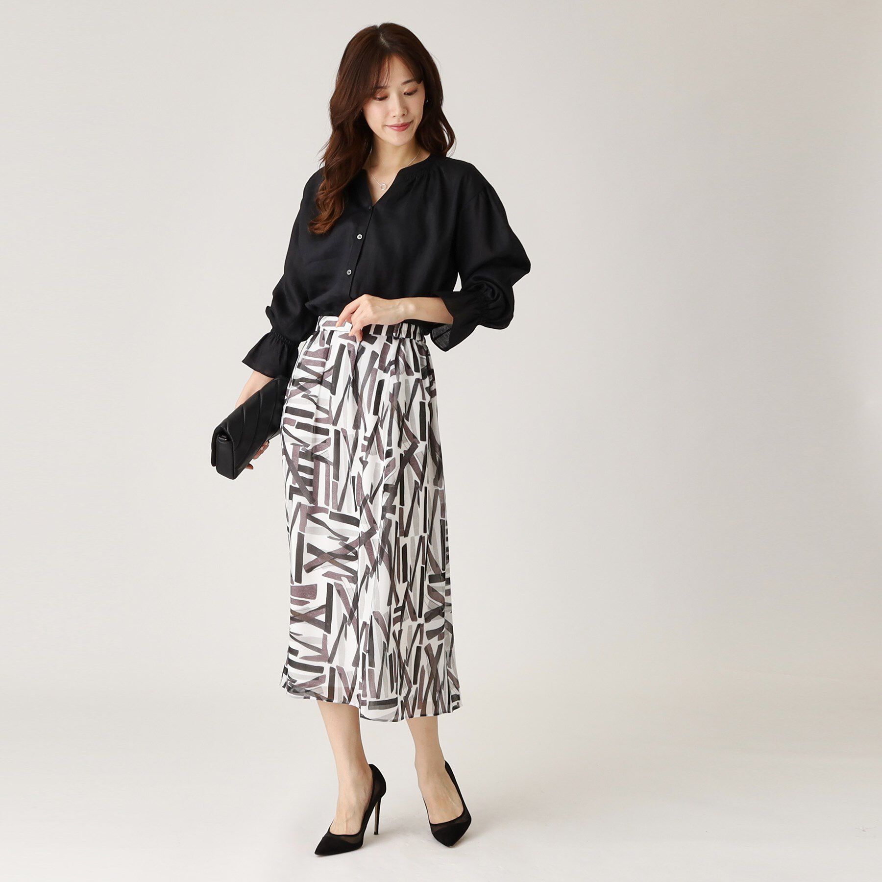 COUP DE CHANCE「【ラミー100％／洗える】ギャザーブラウス」|シャツ・ブラウス|