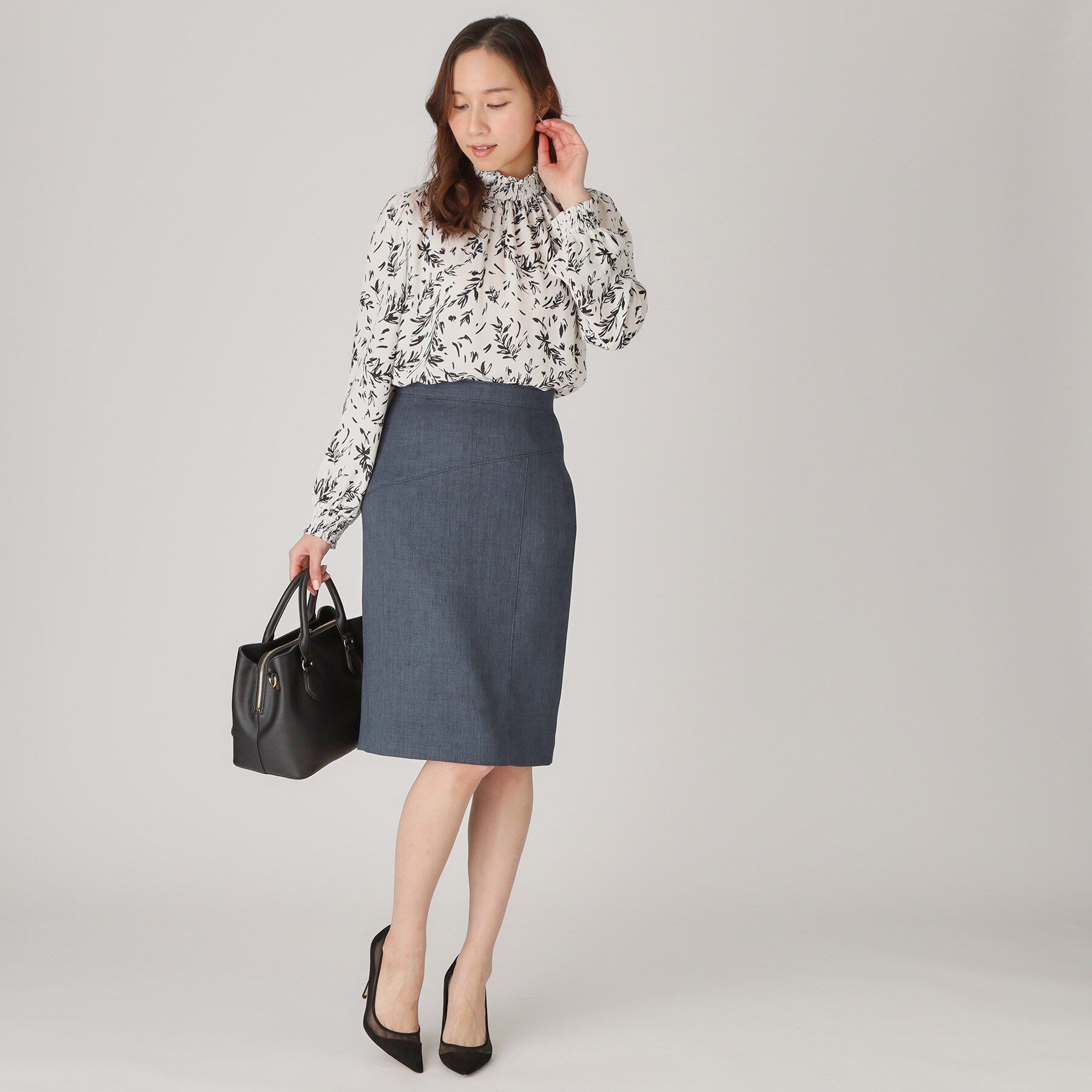 COUP DE CHANCE「【手洗い可／日本製】タイトスカート」|スカート|